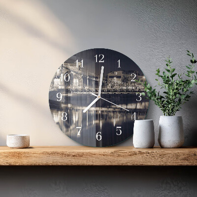 Horloge ronde Pont