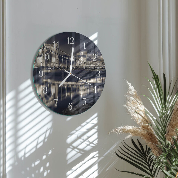 Horloge ronde Pont