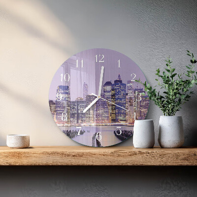 Horloge ronde Horizon
