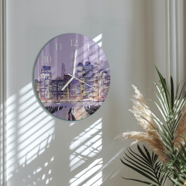 Horloge ronde Horizon