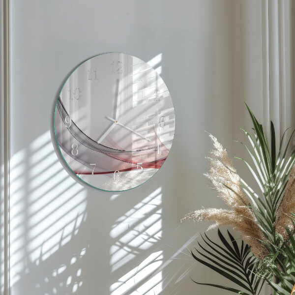 Horloge ronde Abstraction