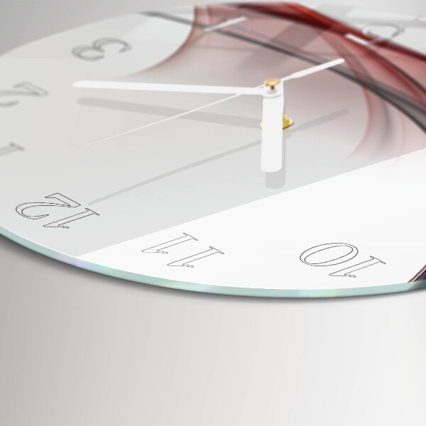 Horloge ronde Abstraction