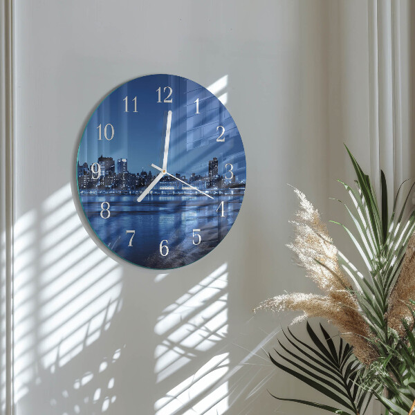 Horloge ronde Horizon