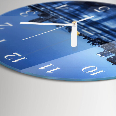 Horloge ronde Horizon