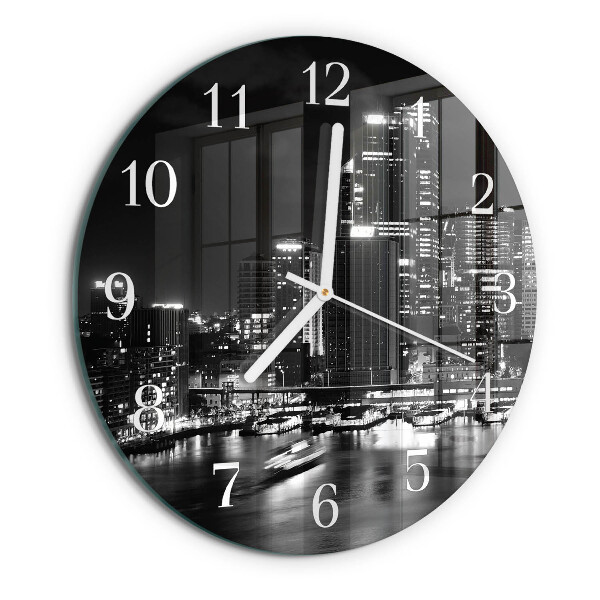 Horloge ronde Horizon