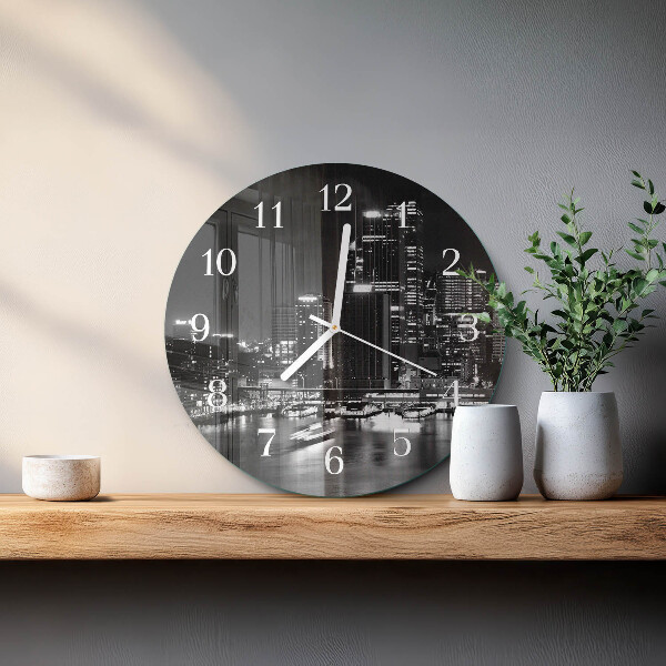 Horloge ronde Horizon