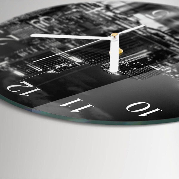 Horloge ronde Horizon