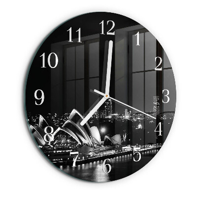 Horloge ronde Horizon de Sydney