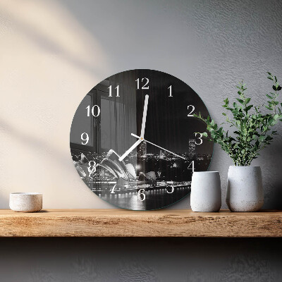 Horloge ronde Horizon de Sydney