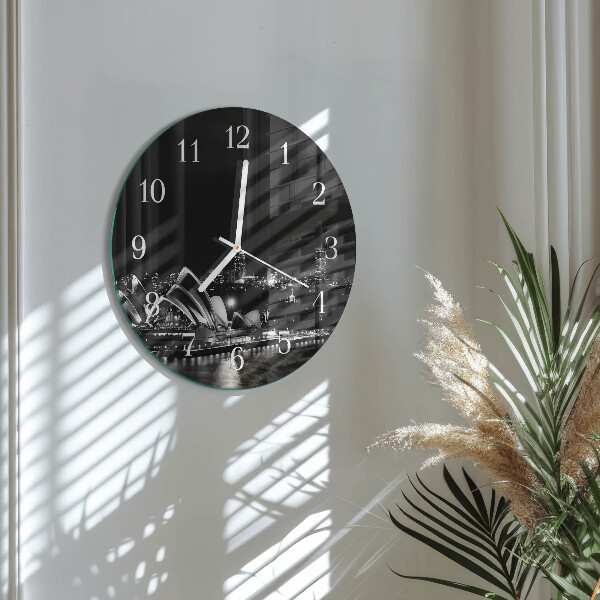 Horloge ronde Horizon de Sydney