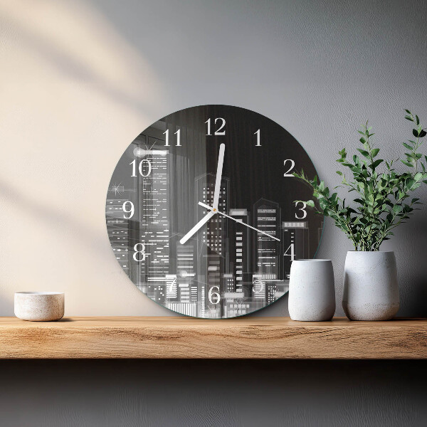 Horloge ronde Horizon