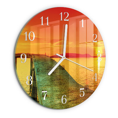 Horloge ronde Pont