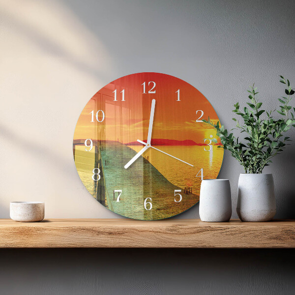 Horloge ronde Pont