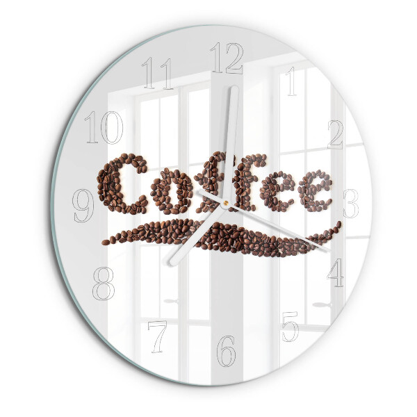 Horloge ronde Café « Café »