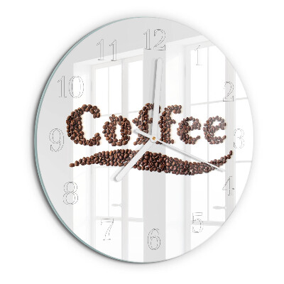 Horloge ronde Café « Café »
