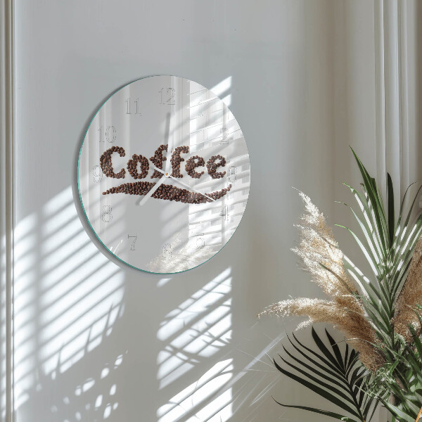 Horloge ronde Café « Café »