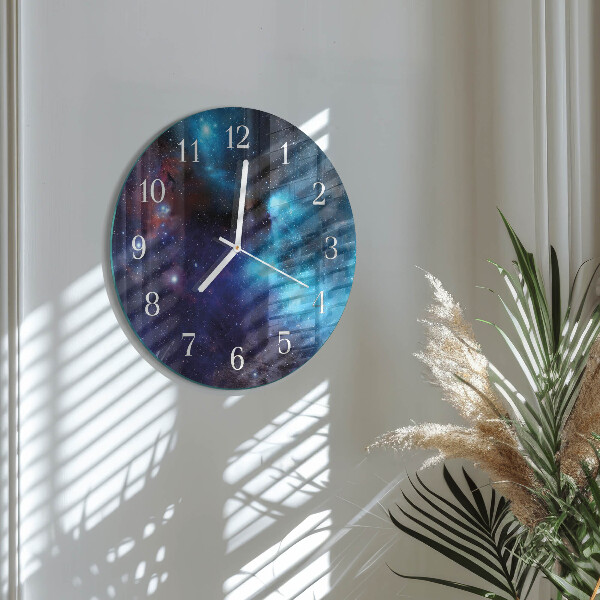 Horloge ronde Ciel étoilé