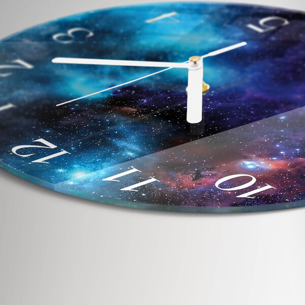 Horloge ronde Ciel étoilé