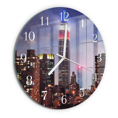 Horloge ronde Horizon