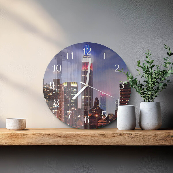 Horloge ronde Horizon