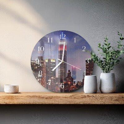 Horloge ronde Horizon