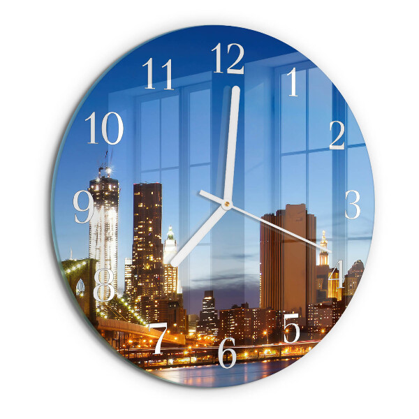 Horloge ronde Horizon