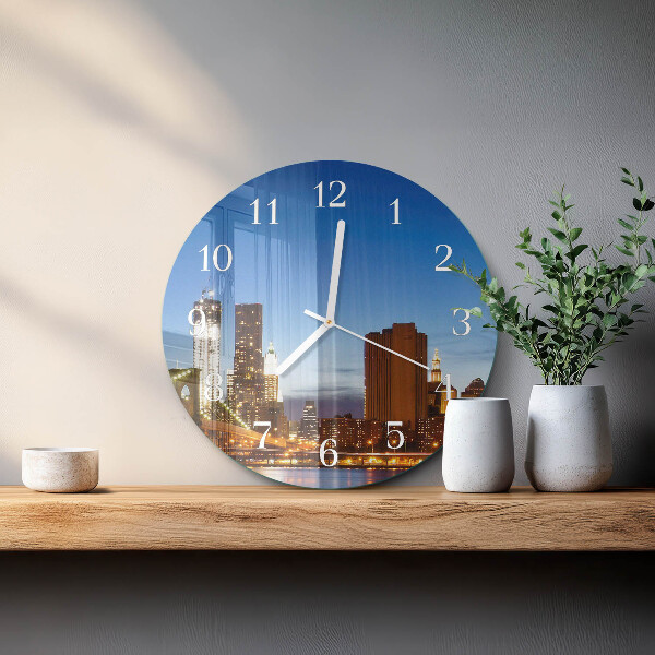 Horloge ronde Horizon