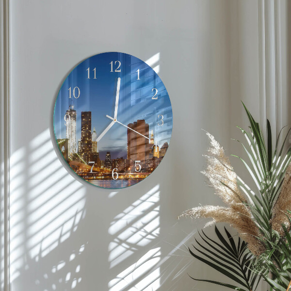 Horloge ronde Horizon