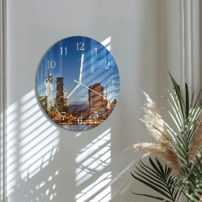 Horloge ronde Horizon