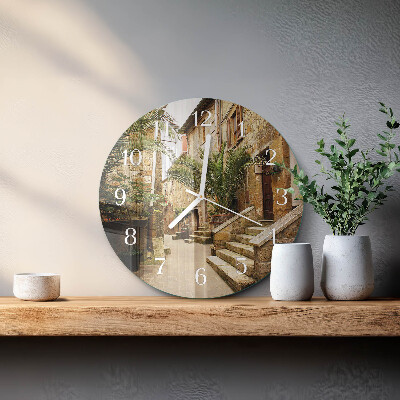 Horloge ronde Avenue Palms