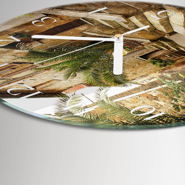 Horloge ronde Avenue Palms