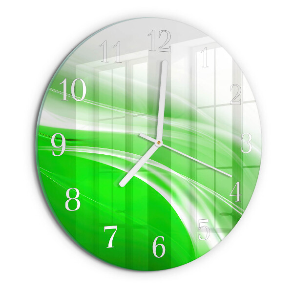 Horloge ronde Abstraction