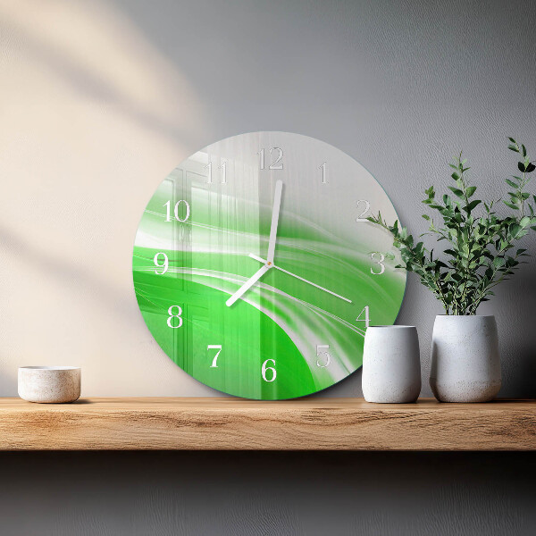 Horloge ronde Abstraction