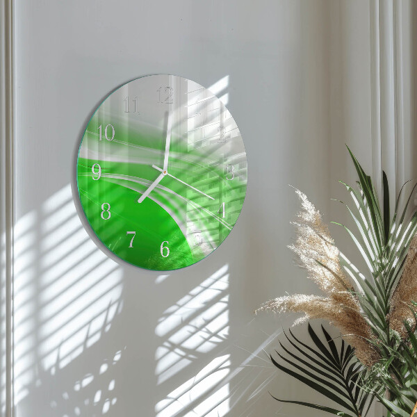 Horloge ronde Abstraction