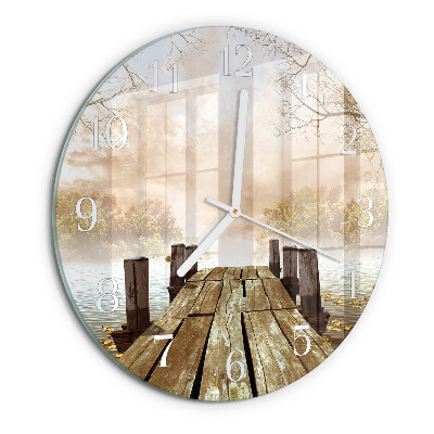 Horloge ronde Réseau