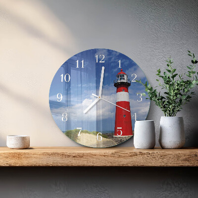 Horloge ronde Phare