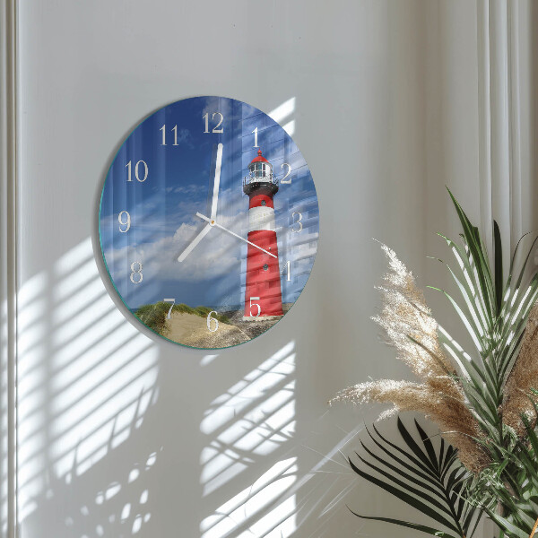 Horloge ronde Phare