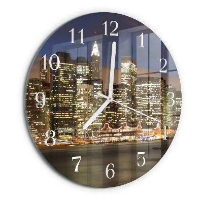 Horloge ronde Horizon