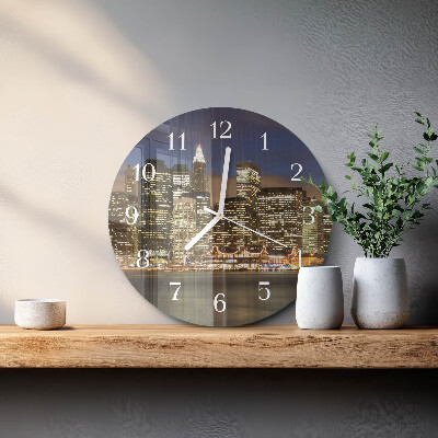 Horloge ronde Horizon