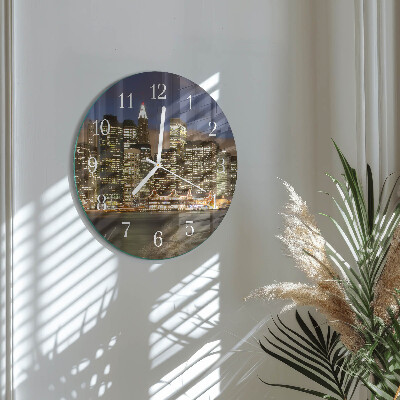 Horloge ronde Horizon