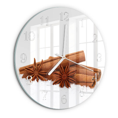 Horloge ronde Vanille