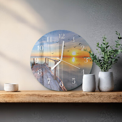 Horloge ronde Jetée