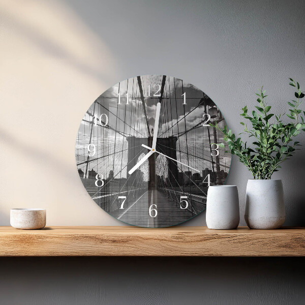 Horloge ronde Pont