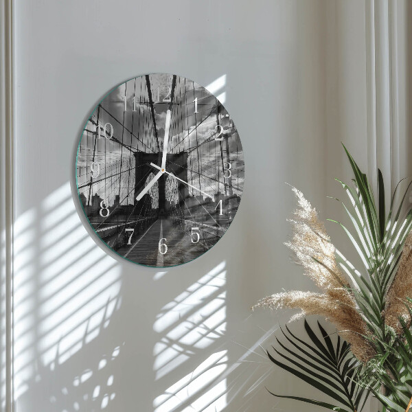 Horloge ronde Pont