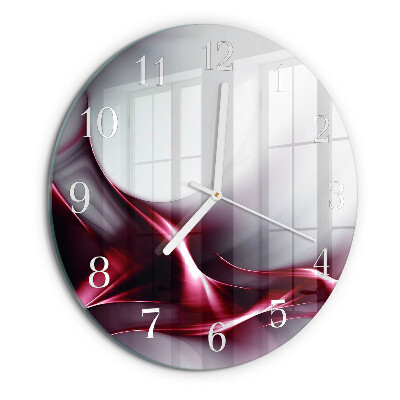 Horloge ronde Abstraction