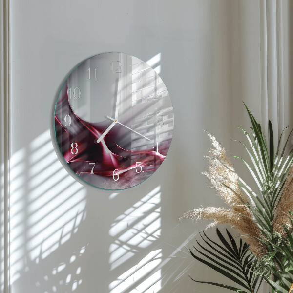 Horloge ronde Abstraction
