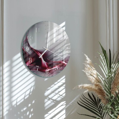 Horloge ronde Abstraction