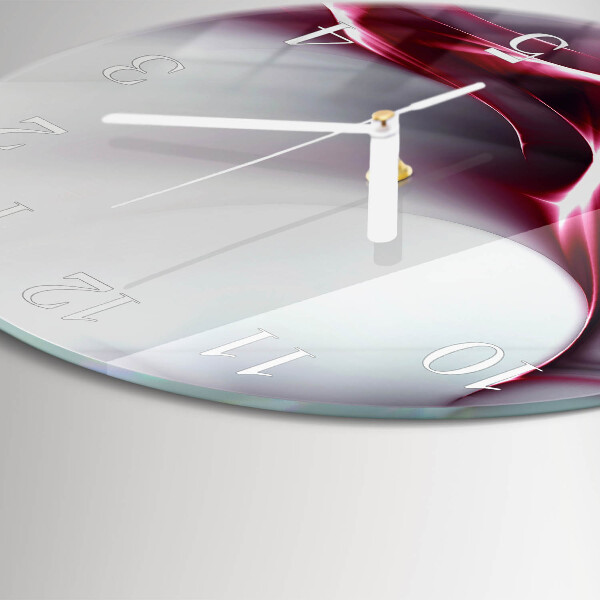 Horloge ronde Abstraction