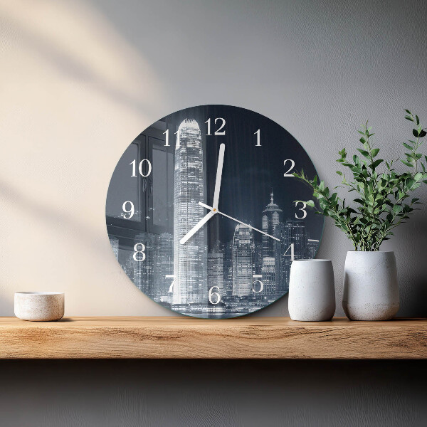 Horloge ronde Horizon