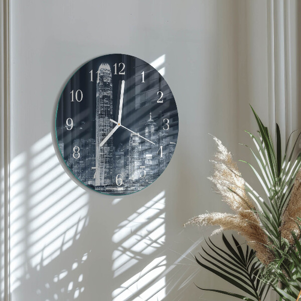 Horloge ronde Horizon